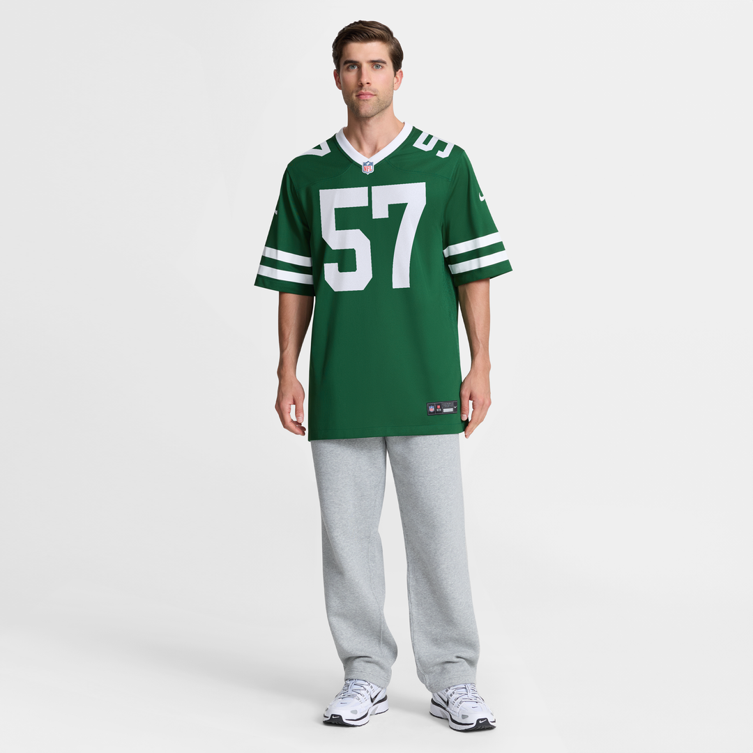 C.J. Mosley New York Jets White Classic Alternate Game Jersey