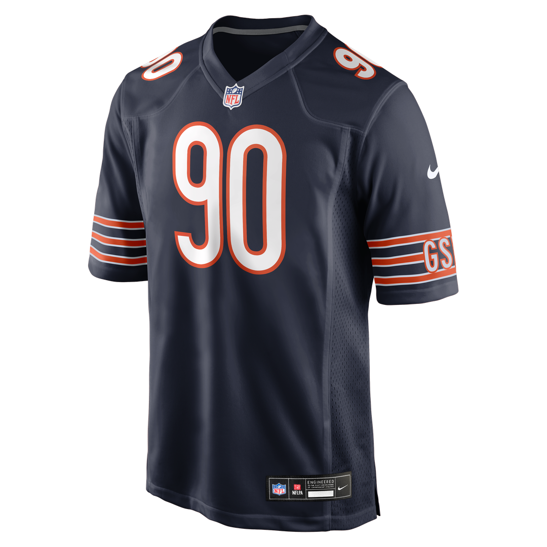 Neville Gallimore Chicago Bears Navy Team Game Jersey