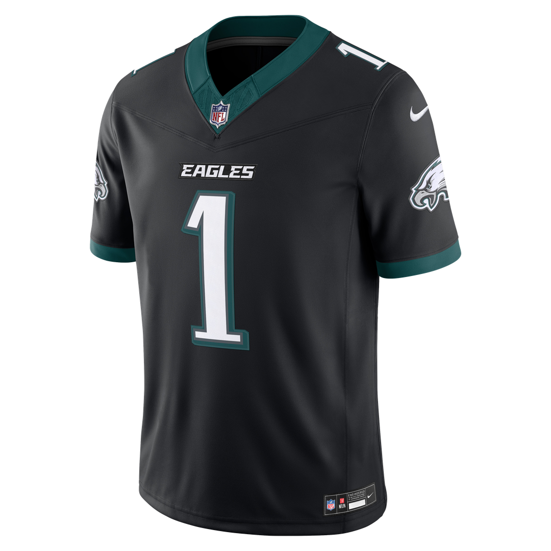 Jalen Hurts Philadelphia Eagles Kelly Green Alternate Vapor F.U.S.E. Stitched Limited Jersey