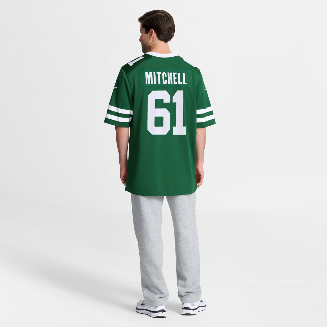 Max Mitchell New York Jets Legacy Green Team Game Jersey