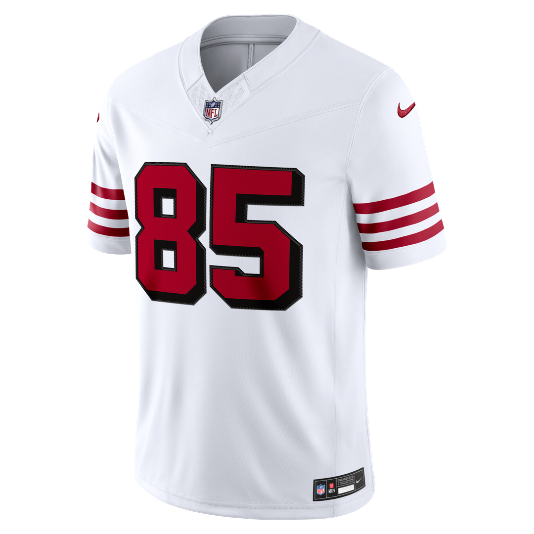 George Kittle San Francisco 49ers Scarlet Team Vapor F.U.S.E. Stitched Limited Jersey