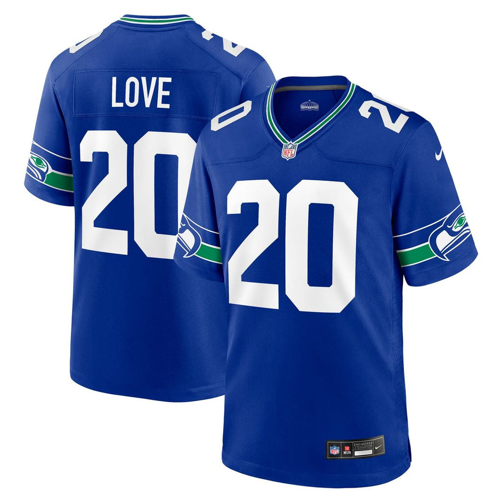 Julian Love Seattle Seahawks Royal Alternate Game Jersey