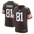 Luke Floriea Cleveland Browns Brown Team Game Jersey