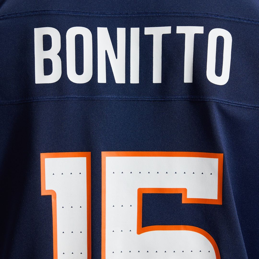 Nik Bonitto Denver Broncos Navy Alternate Game Jersey
