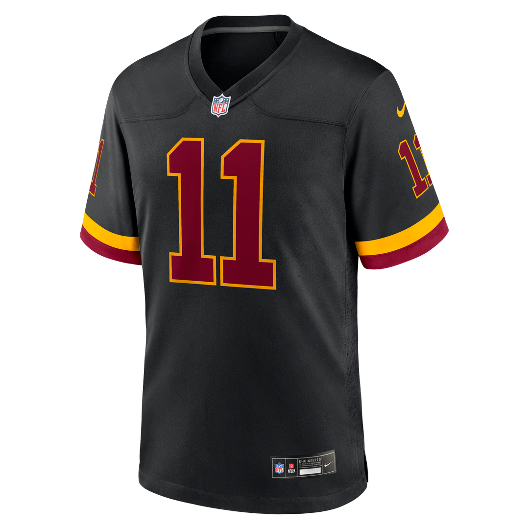 Washington Commanders Luke McCaffrey White Game Super Bowl Era Jersey