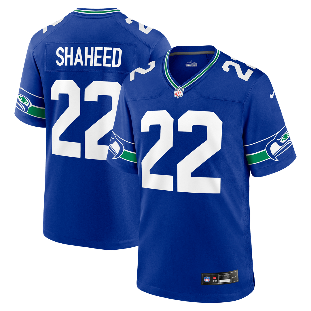 Rashid Shaheed Seattle Seahawks Royal Alternate Game Jersey