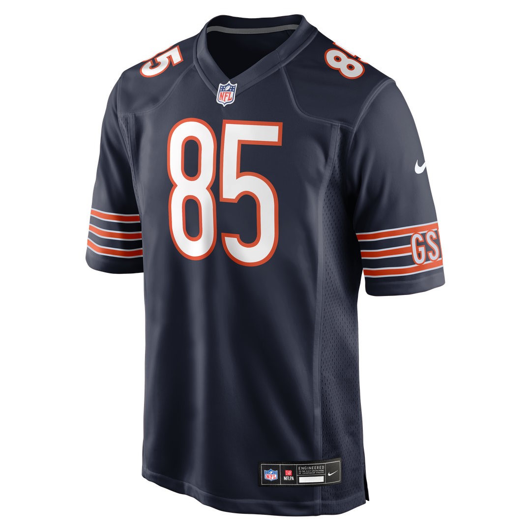 Cole Kmet Chicago Bears Navy Player Game Jersey