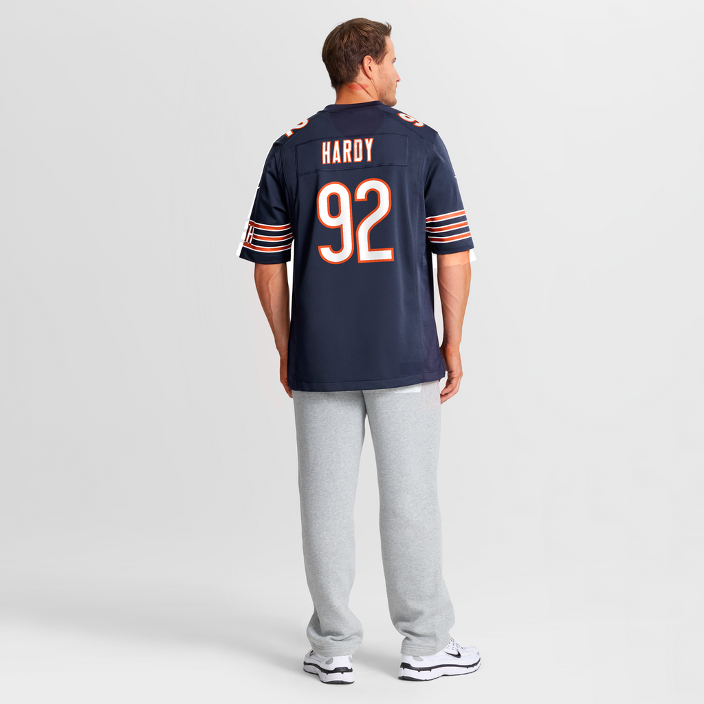 Daniel Hardy Chicago Bears Navy Team Game Jersey