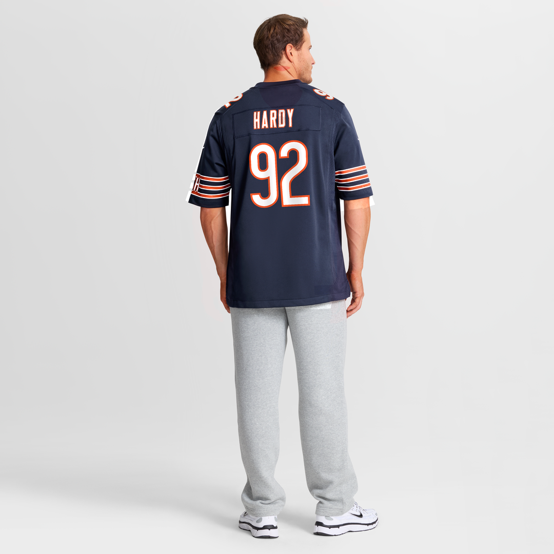 Daniel Hardy Chicago Bears Navy Team Game Jersey