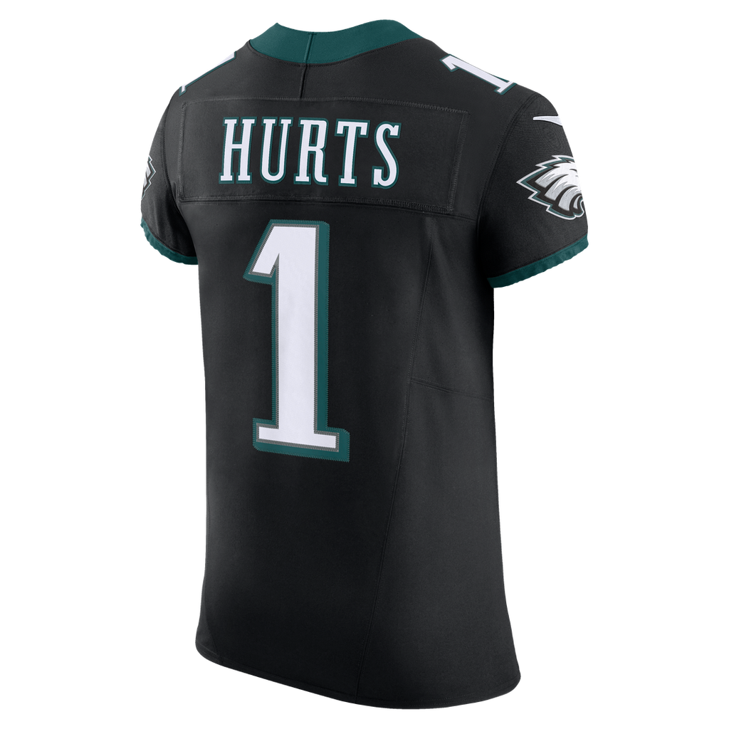 Jalen Hurts Philadelphia Eagles Black Alternate Vapor F.U.S.E. Elite Jersey