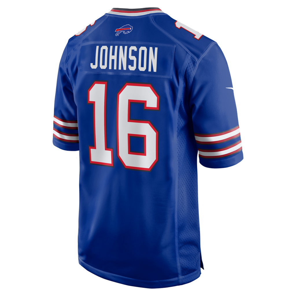 Xavier Johnson Buffalo Bills Royal Game Jersey