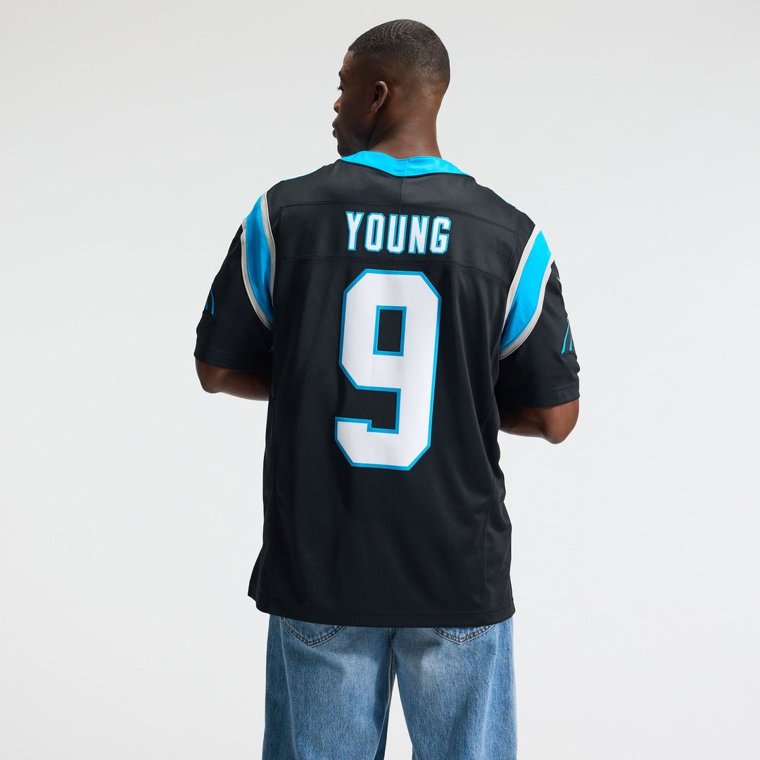 Bryce Young Carolina Panthers Blue Alternate Vapor F.U.S.E. Stitched Limited Jersey