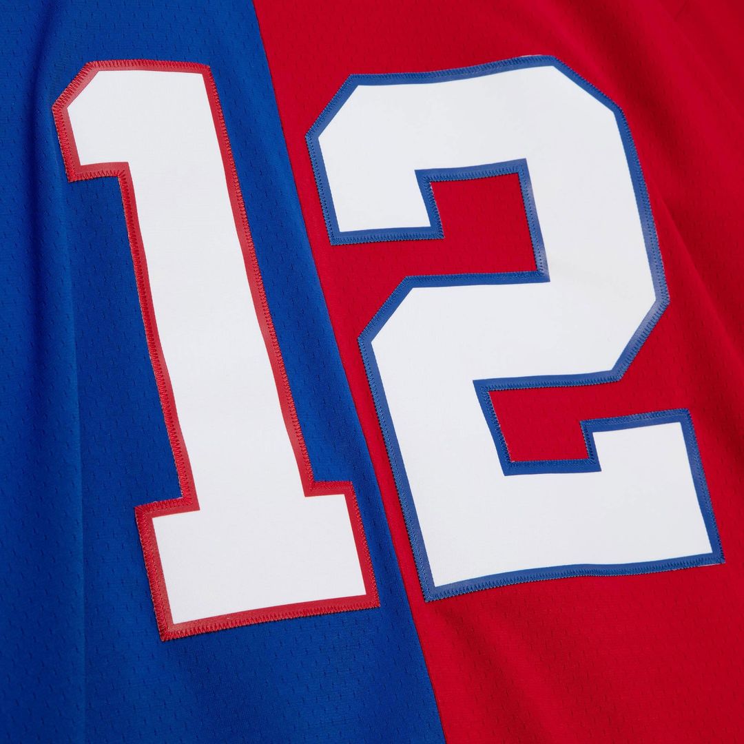 Jim Kelly Buffalo Bills Royal/Red 1990 Split Legacy Replica Jersey
