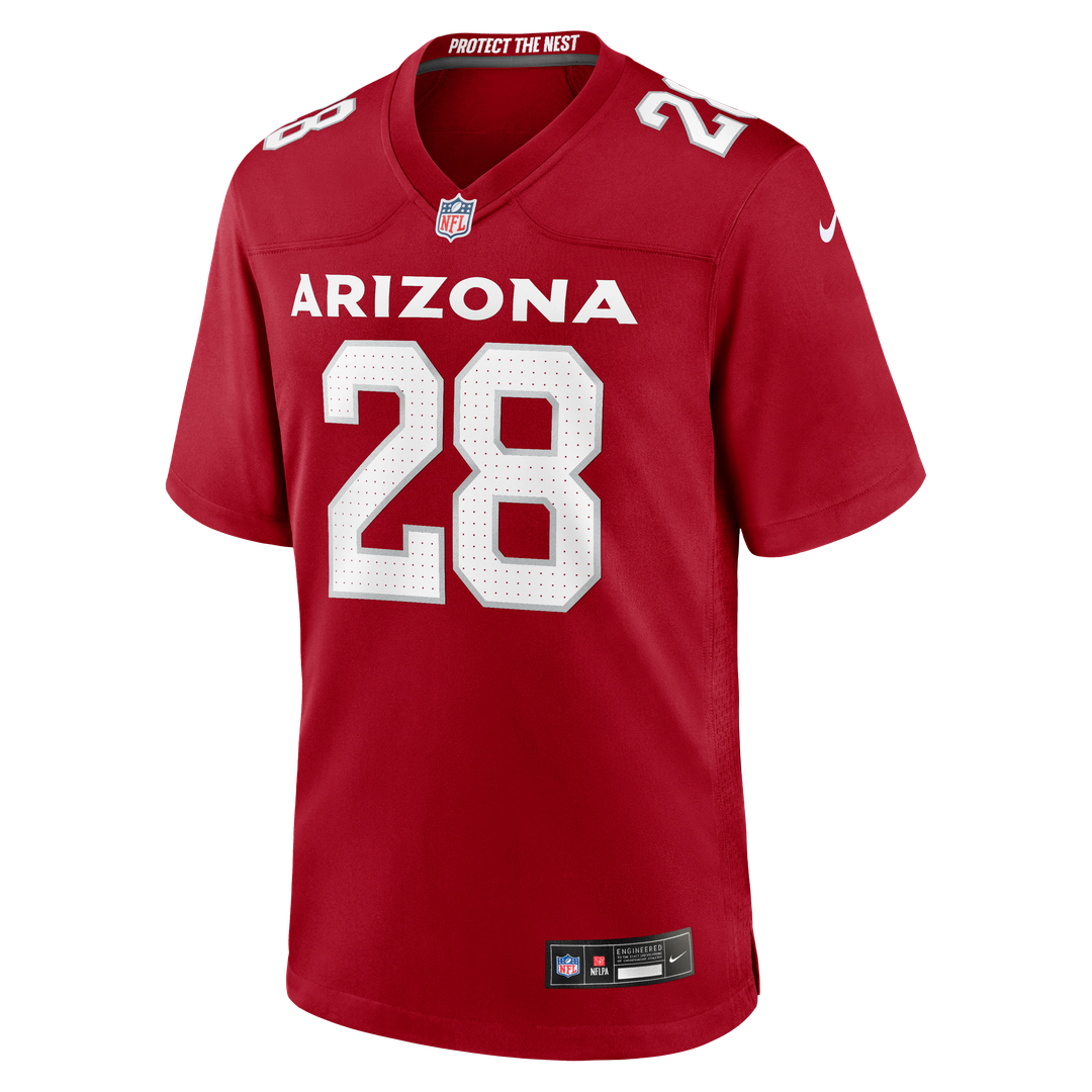 Elijah Jones Arizona Cardinals Cardinal Team Game Jersey