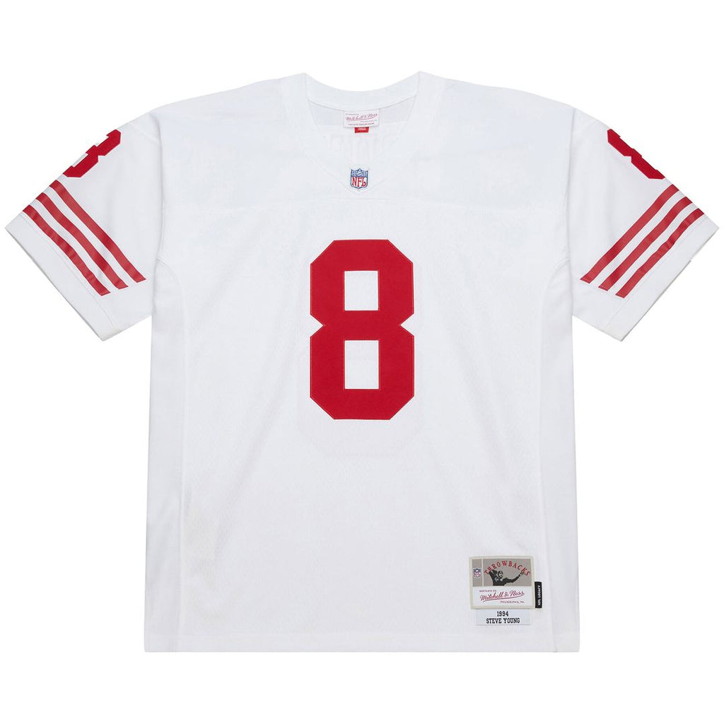 Steve Young San Francisco 49ers White 1994 Legacy Replica Jersey