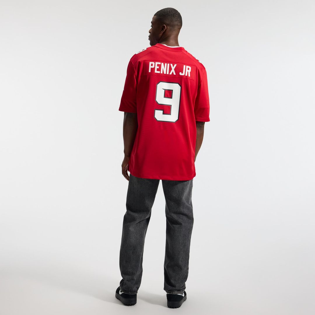 Michael Penix Jr. Atlanta Falcons Red Game Jersey
