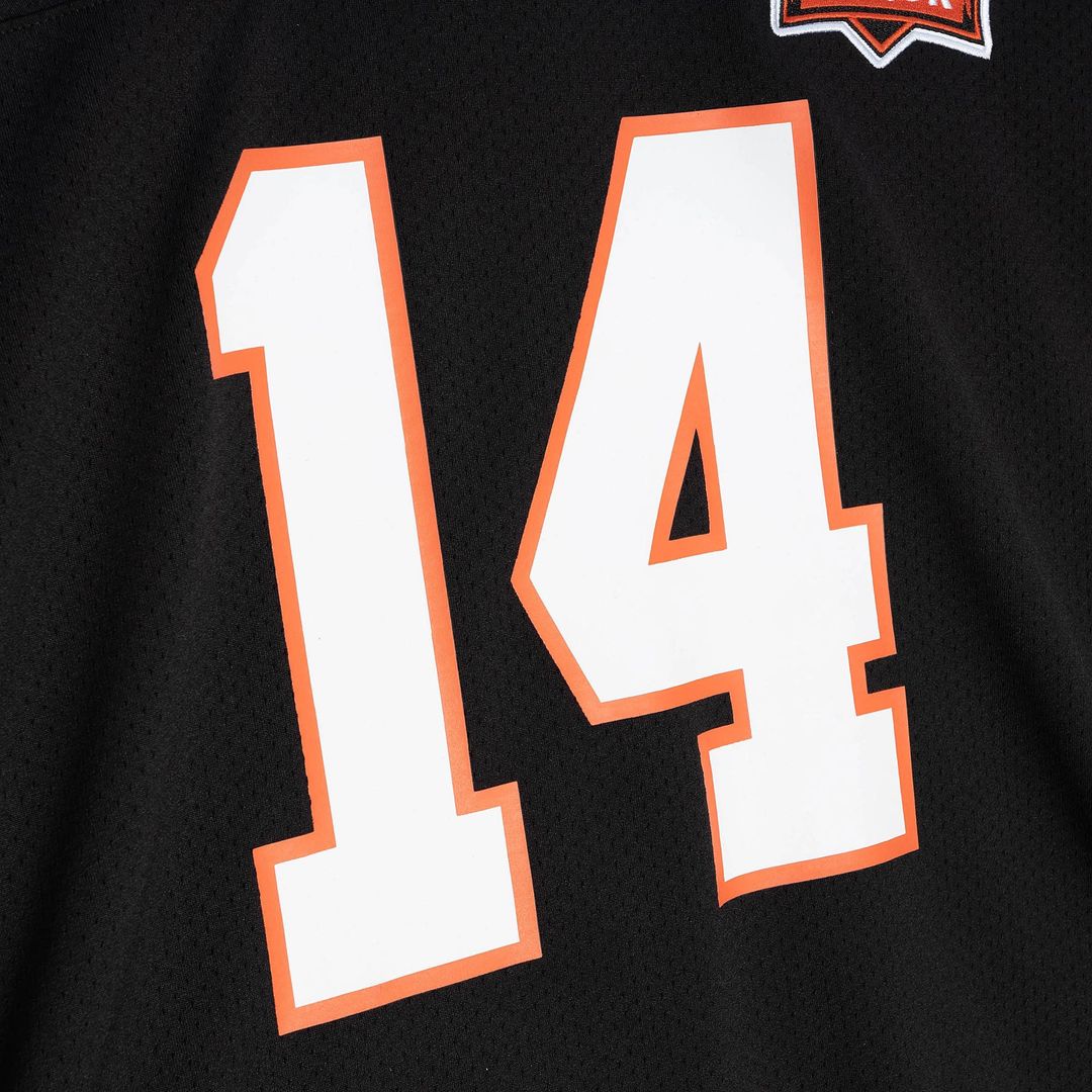 Ken Anderson Cincinnati Bengals 1981 Black Authentic Throwback Retired Player Jersey