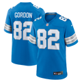 Thomas Gordon Detroit Lions Blue Team Game Jersey