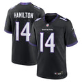 Kyle Hamilton Baltimore Ravens Black Alternate Game Jersey