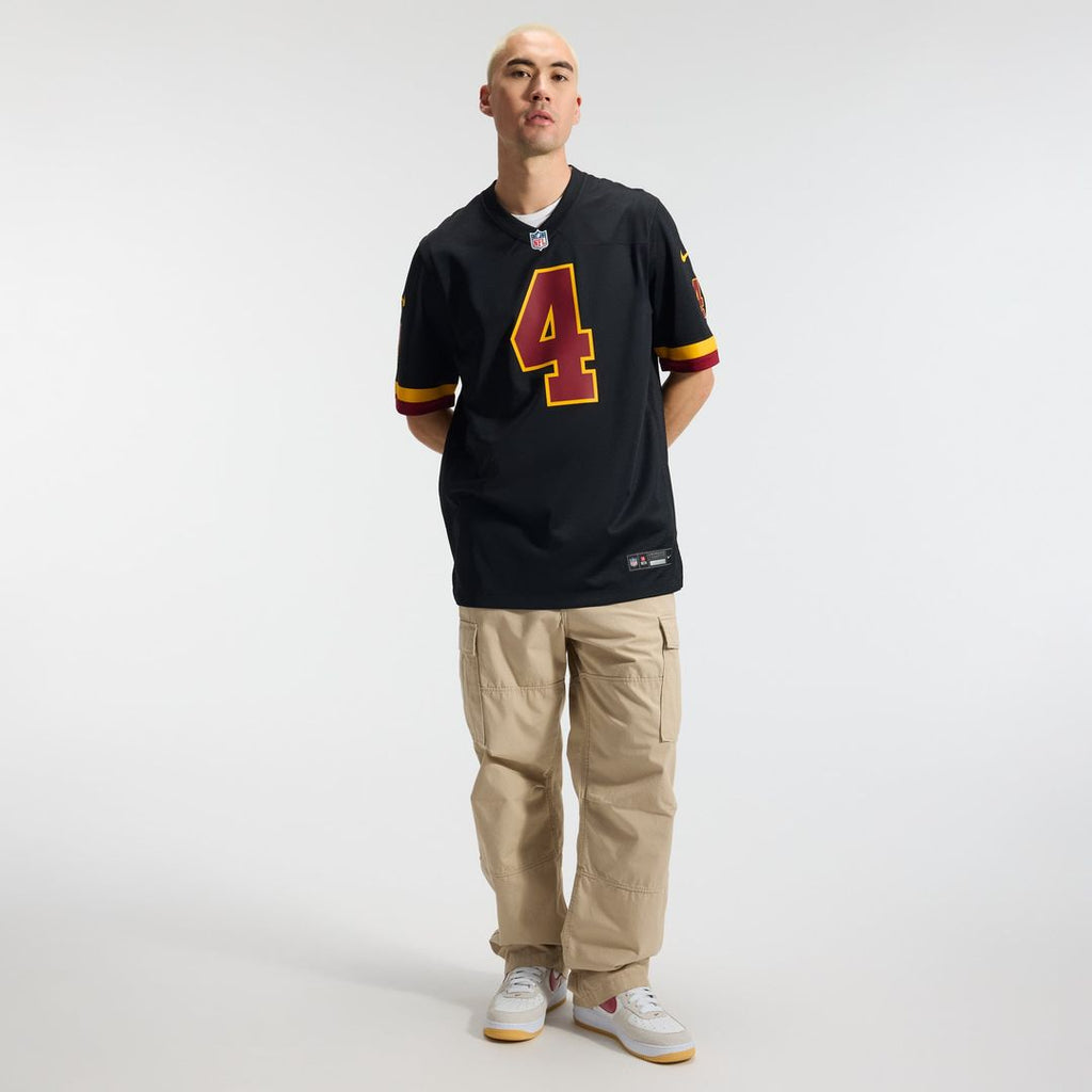 Frankie Luvu Washington Commanders Black Hail Raiser Alternate Game Jersey