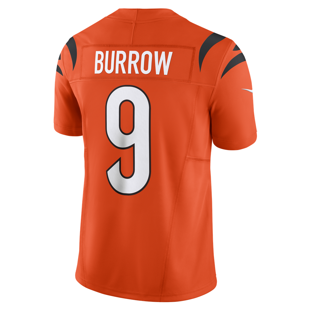 Joe Burrow Cincinnati Bengals Orange Vapor F.U.S.E. Limited Jersey