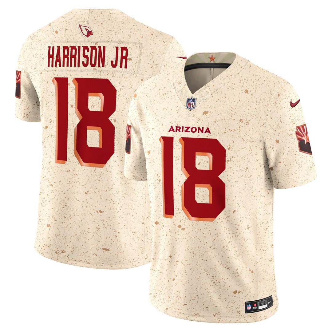 Marvin Harrison Jr. Arizona Cardinals Natural Rivalries Collection Stitched Limited Jersey