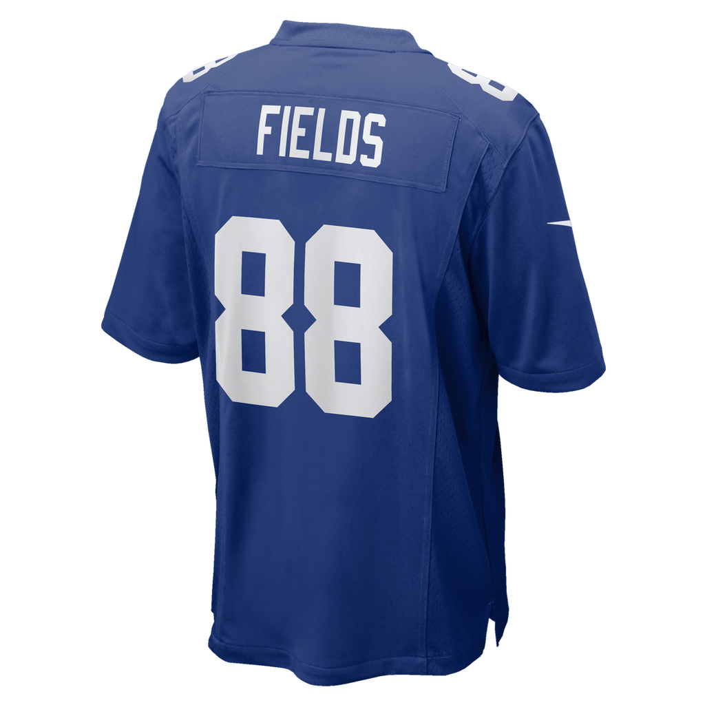 Malachi Fields New York Giants Royal Team Game Jersey