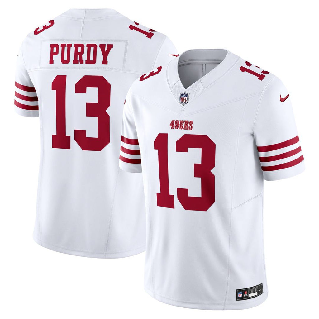 Brock Purdy San Francisco 49ers White Vapor F.U.S.E. Limited Jersey