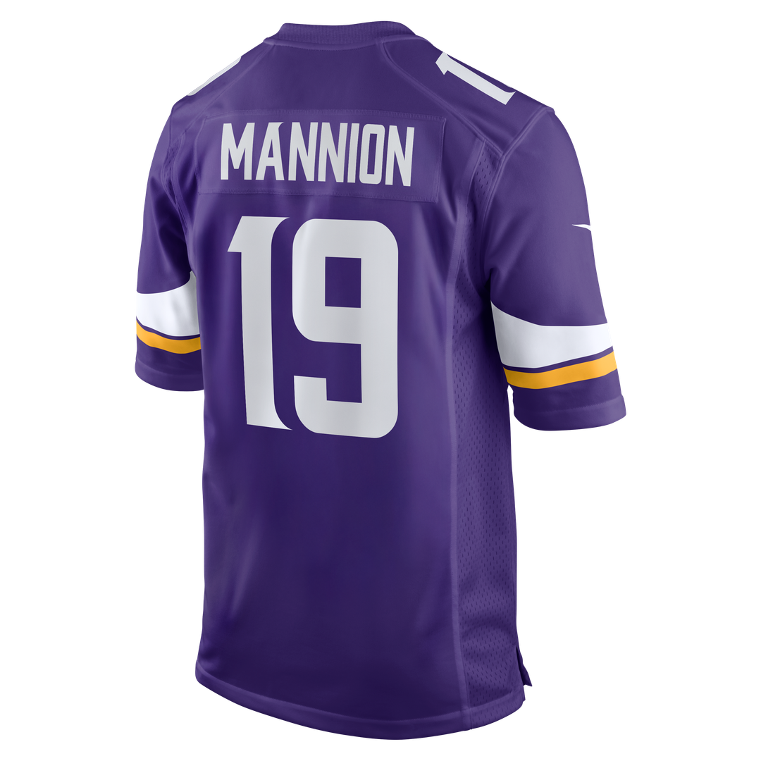 Sean Mannion Minnesota Vikings Purple Game Jersey