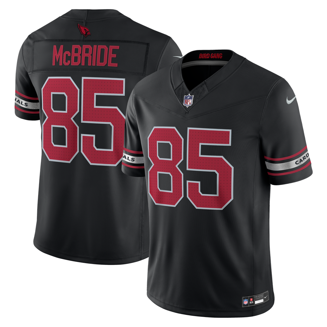Trey McBride Arizona Cardinals Black Alternate Vapor F.U.S.E. Stitched Limited Jersey