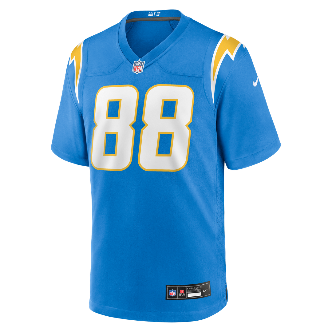 Charlie Kolar Los Angeles Chargers Powder Blue Team Game Jersey
