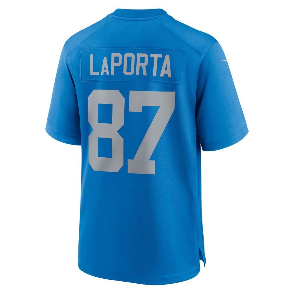 Sam LaPorta Detroit Lions Blue Alternate Game Jersey