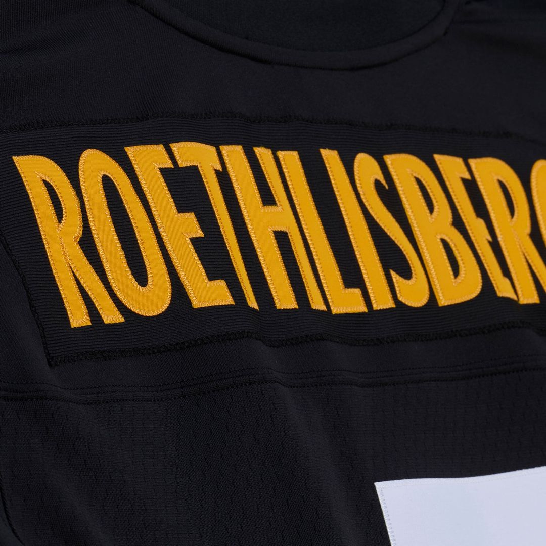 Ben Roethlisberger Pittsburgh Steelers Black 2004 Big & Tall Legacy Retired Player Jersey