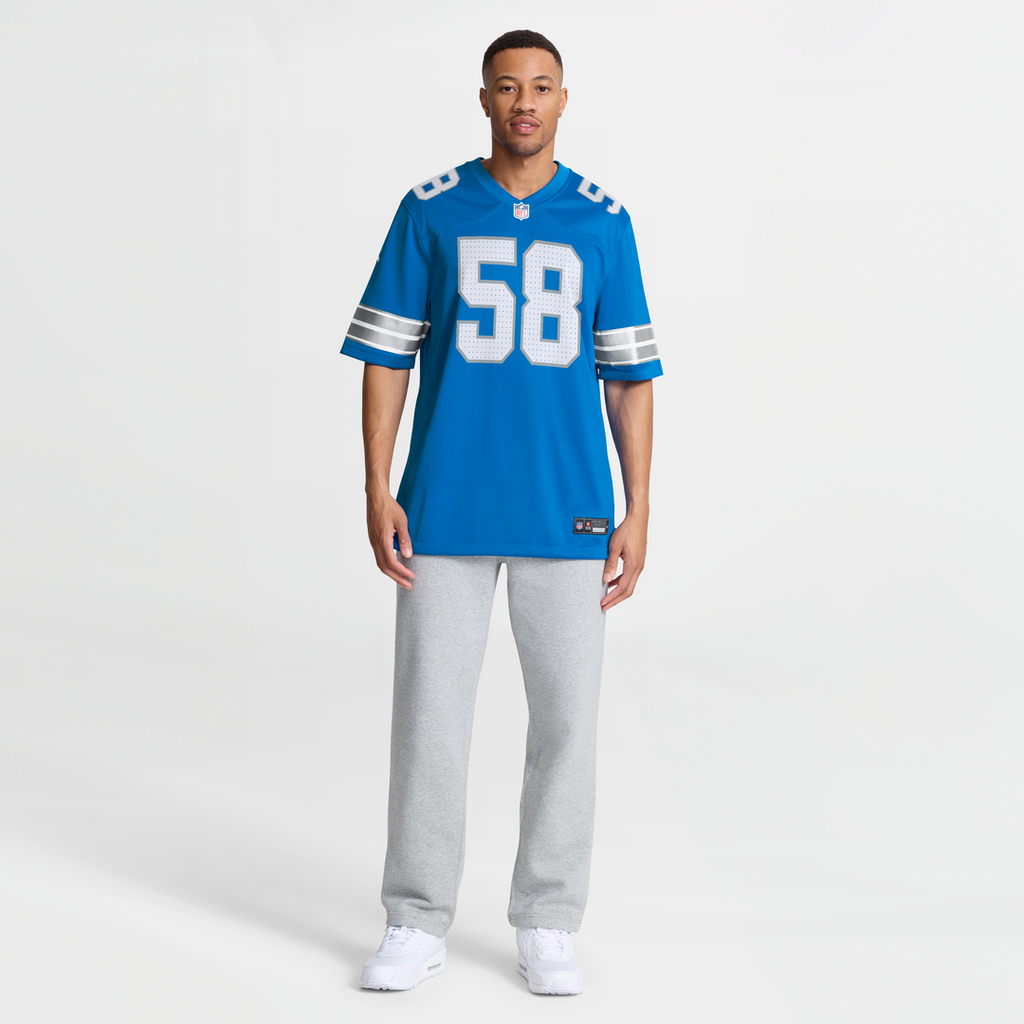 Penei Sewell Detroit Lions Black 2nd Alternate Game Jersey