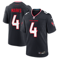Woody Marks Houston Texans Navy Team Game Jersey
