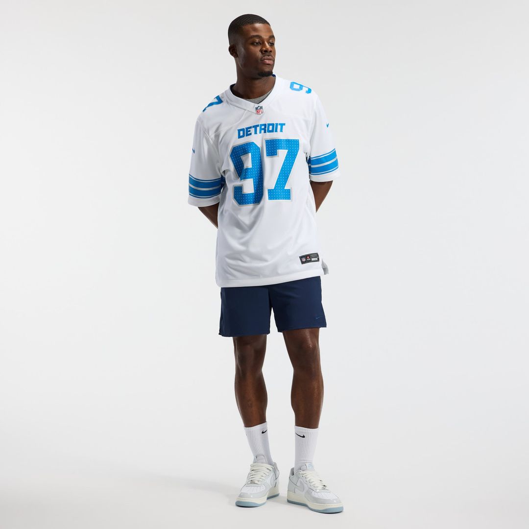 Aidan Hutchinson Detroit Lions Black 2nd Alternate Game Jersey