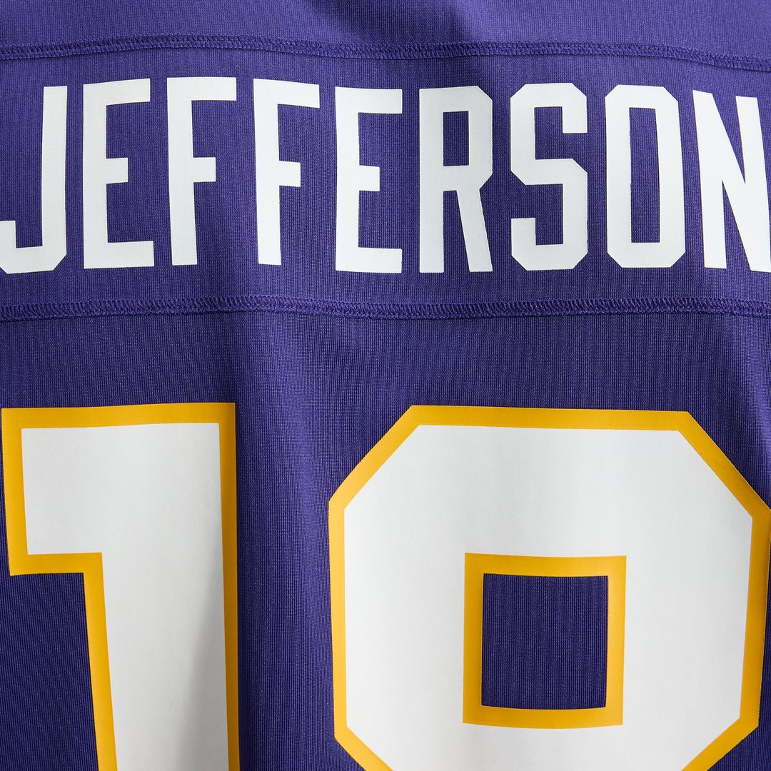 Justin Jefferson Minnesota Vikings Purple Classic Player Game Jersey