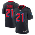Nick Chubb Houston Texans Navy Alternate 2 Game Jersey