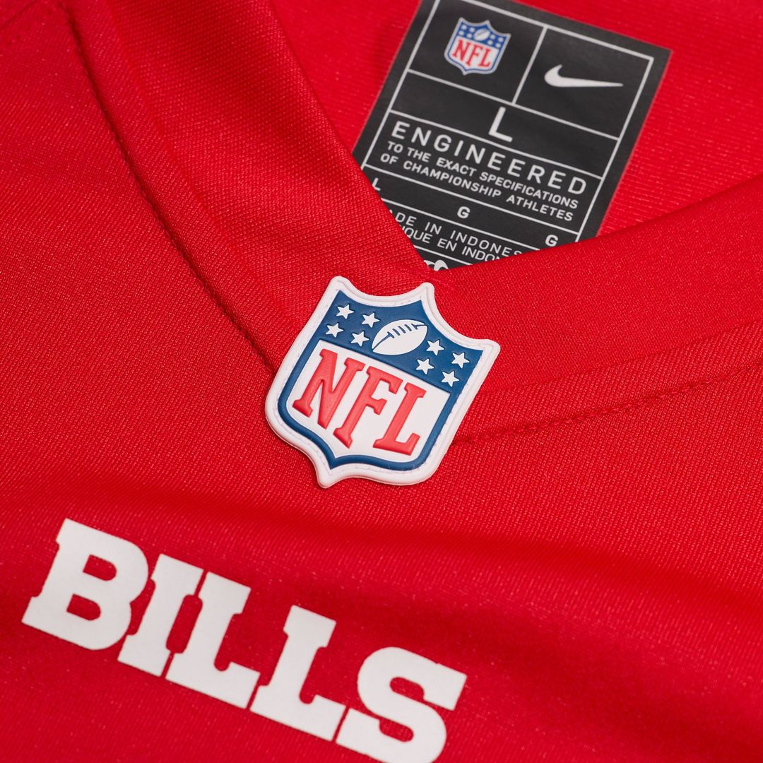 Damar Hamlin Buffalo Bills Red Alternate Game Jersey