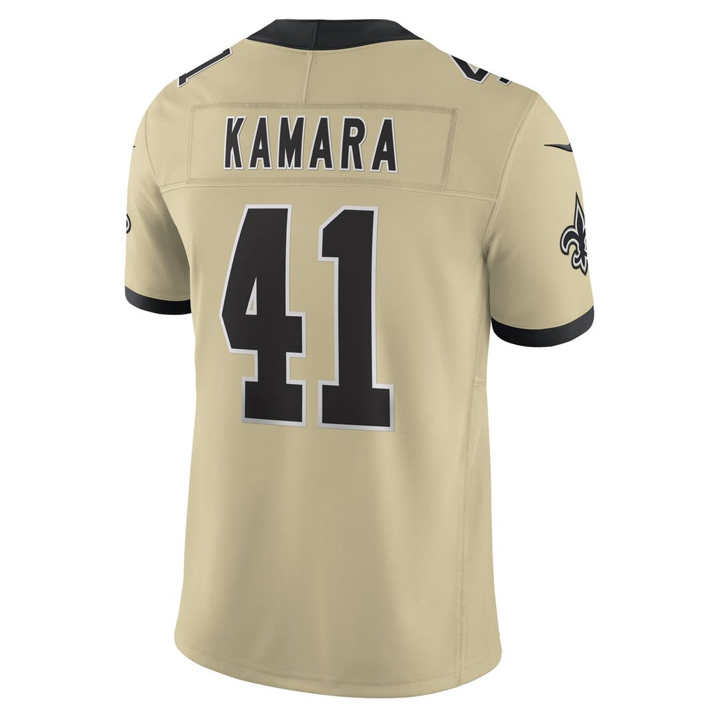 Alvin Kamara New Orleans Saints Black Vapor F.U.S.E. Limited Jersey