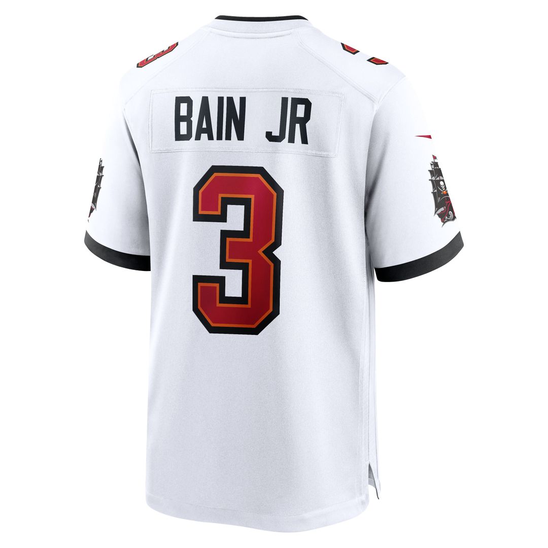 Rueben Bain Jr. Tampa Bay Buccaneers White Game Jersey