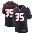 Jake Hansen Houston Texans Navy Team Game Jersey