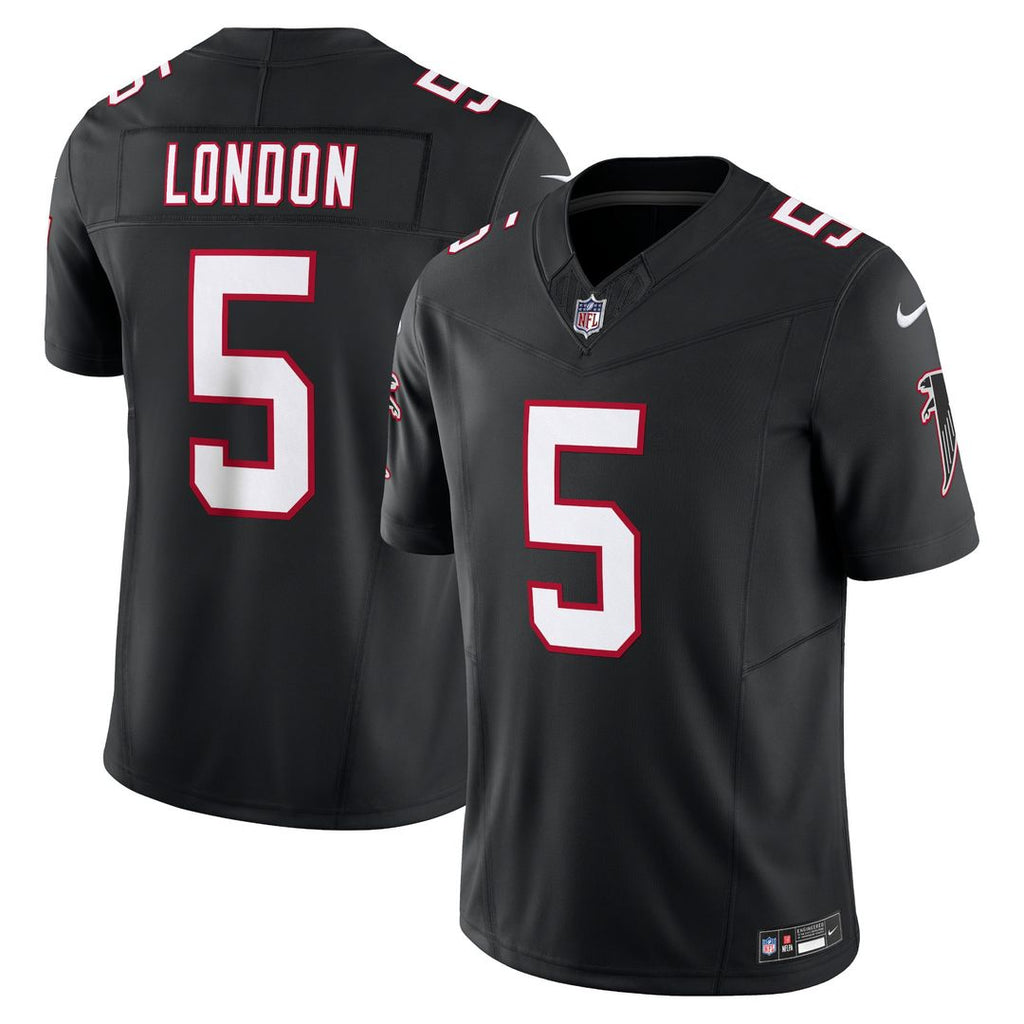 Drake London Atlanta Falcons Black Vapor F.U.S.E. Limited Jersey