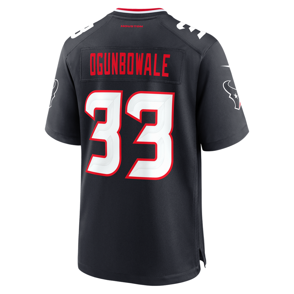 Dare Ogunbowale Houston Texans Navy Team Game Jersey