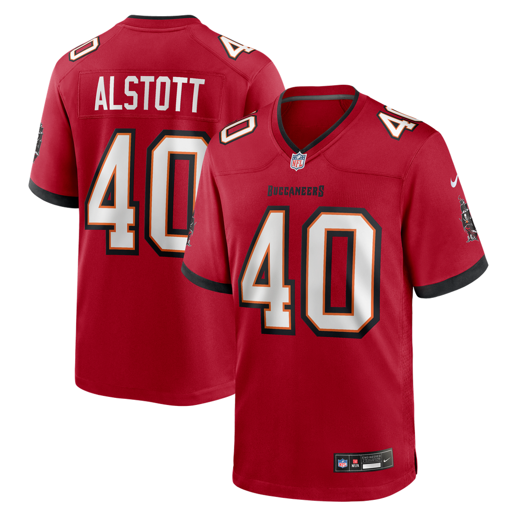 Mike Alstott Tampa Bay Buccaneers Red Retired Player Game Jersey