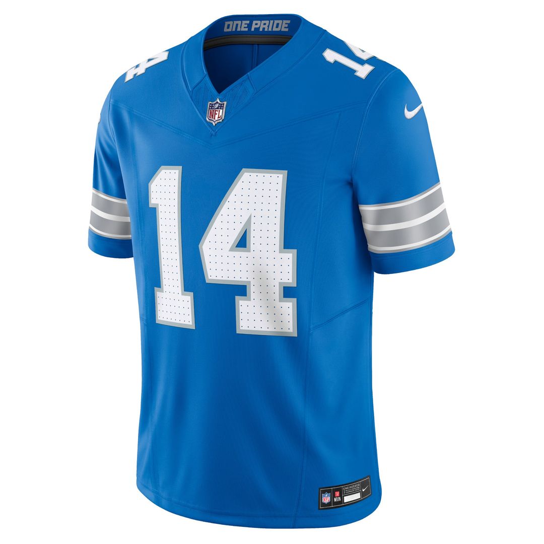 Amon-Ra St. Brown Detroit Lions Blue Vapor F.U.S.E. Limited Jersey