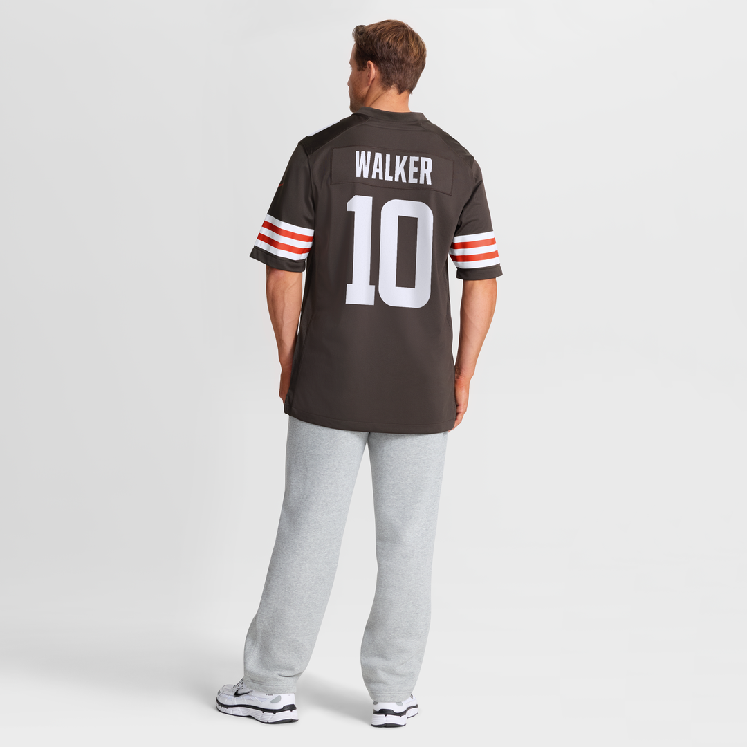 Phillip Walker Cleveland Browns Brown Team Game Jersey