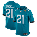 Christian Braswell Jacksonville Jaguars Teal Team Game Jersey