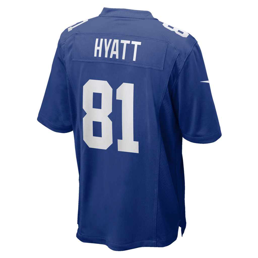 Jalin Hyatt New York Giants Royal Team Game Jersey