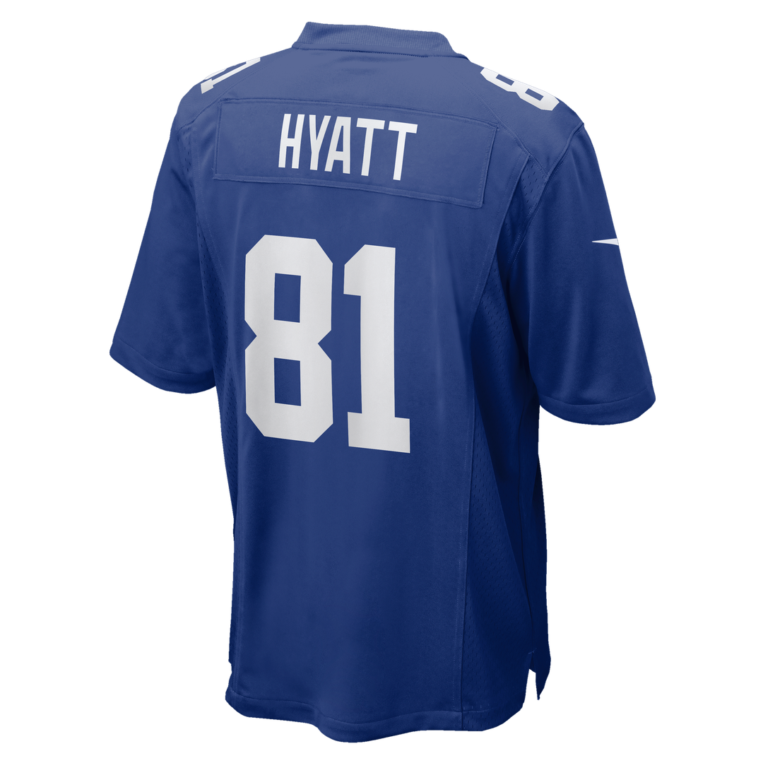 Jalin Hyatt New York Giants Royal Team Game Jersey